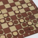 Chess & Checkers 2-in-1 Travel Game - (1 Set) - Neckline Detail by Nari Haat, Indian ethnic wear, women clothing, des...