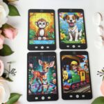 Kids Mini Cartoon Jigsaw Puzzle – 1 Pc Mix Design - Neckline Detail by Nari Haat, Indian ethnic wear, women clothin...