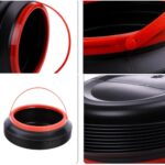 4L Foldable Car Trash Can Storage Organiser - Neckline Detail by Nari Haat, Indian ethnic wear, women clothing, desig...