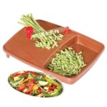 Cut & Wash Box & Tray – Versatile Kitchen Tool for Fruits & Vegetables - Back View by Nari Haat, Indian ethnic wear...