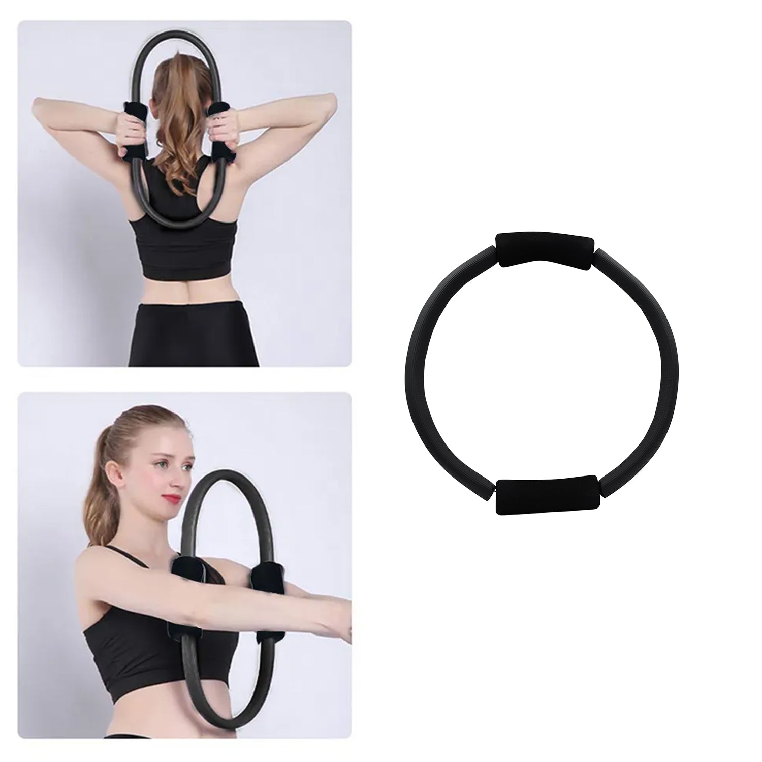 3_d9e135d2-3dd1-4e4d-b0b0-02304e443c7f.jpg Fitness Ring Workout Yoga Ring Circle Pilates for Woman for Home - Front View by Nari Haat, Indian ethnic wear, women...