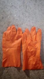 Multipurpose Rubber Reusable Cleaning Gloves, Reusable Rubber Hand Gloves I Latex Safety Gloves I for Washing I Clean...