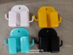 1 Pc Wallmount Mobile Stand With Hook for and stuffs purposes. (Mix Color / 1 Pc) - Full Detail by Nari Haat, Indian ...