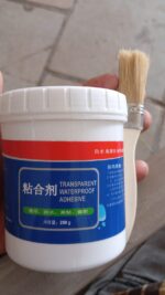 Transparent Waterproof Glue 250g with Brush - Full Detail by Nari Haat, Indian ethnic wear, women clothing, designer ...