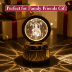 Bajrang Bali 3D Crystal Ball Night Light with LED Illumination (1 Pc) - Full Detail by Nari Haat, Indian ethnic wear,...