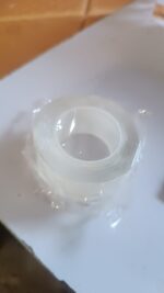 Sticky Double Sided Tape Washable Adhesive Tape Reusable (12×3 Cm / 1 Pc) - Full Detail by Nari Haat, Indian ethnic ...