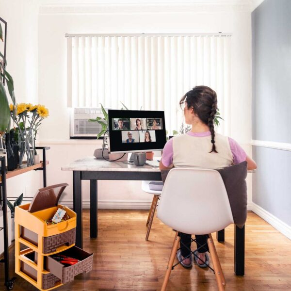 Mini 3 Layer D Storage for Household and Office Use for Storing Various Types of Items - Front View by Nari Haat, Ind...