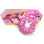 Colouring Combo Colors Box Color Pencil,Crayons, Water Color, Sketch Pens Set of 46 - Image 7