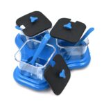 3 Pc Dining Set used as a cutlery set for serving food purposes - Neckline Detail by Nari Haat, Indian ethnic wear, w...