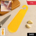 Multipurpose Garlic and Ginger Grater Peeler Tool with Hanging Hook – 1 Pc - With Dupatta by Nari Haat, Indian ethn...