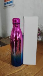 Stainless Steel Water Bottle (Approx 1000ML / 1 Pc) - Full Detail by Nari Haat, Indian ethnic wear, women clothing, d...