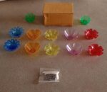 Candle Cup with Multi Shape, Diwali  (Multicolor) (12 Pcs Set) - Full Detail by Nari Haat, Indian ethnic wear, women ...