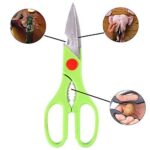 Multi-Function Kitchen Scissors for Veggies, Meat & Seafood with Bottle Opener - With Dupatta by Nari Haat, Indian et...