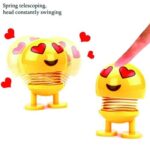 Emoticon Figure Smiling Face Spring Doll - Full Detail by Nari Haat, Indian ethnic wear, women clothing, designer suit