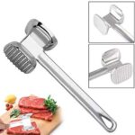Double Sided Beef Steak Mallet (Aluminum): Meat Tenderizer Hammer - Back View by Nari Haat, Indian ethnic wear, women...