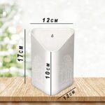 Plastic Vertical Hanging Planter Pot, Multicolour, - Neckline Detail by Nari Haat, Indian ethnic wear, women clothing...