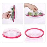 Microwave Food Cover, Air-Tight Splatter Lid for Plates – Dishwasher Safe - Neckline Detail by Nari Haat, Indian et...