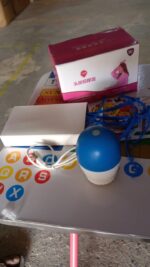 Electric Octopus Claw Scalp Massager (Not included battery / Mix Color) - Full Detail by Nari Haat, Indian ethnic wea...