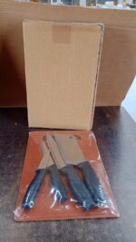 Chopping Board with Knife Set (Pack of 5) - Full Detail by Nari Haat, Indian ethnic wear, women clothing, designer suit