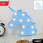 Unicorn Shaped LED Decorative Night Light (1 Pc) - With Dupatta by Nari Haat, Indian ethnic wear, women clothing, des...