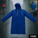 Large Durable Waterproof Hooded Raincoat For Men (1 Pc) - With Dupatta by Nari Haat, Indian ethnic wear, women clothi...