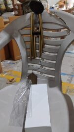 Wind Chime Musical Wind Chime with 6 Tuned Tubes and Hook (1 Pc) - Fabric Detail by Nari Haat, Indian ethnic wear, wo...