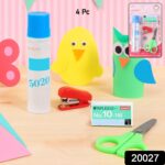 Kids' Crafting and Stationery Set – 4 Pc Set - With Dupatta by Nari Haat, Indian ethnic wear, women clothing, desig...