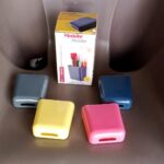 Wall Mounted Storage Case with Mobile Phone Charging Port Plug Holder - Pack of 4 Pcs - Full Detail by Nari Haat, Ind...
