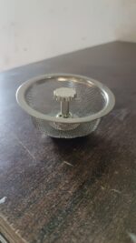 Stainless Steel Sink Strainer Basket Strainer Kitchen Sink Strainer (1 Pc) - Full Detail by Nari Haat, Indian ethnic ...