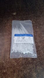 3×100 MM Nylon Self-Locking Cable Ties – Heavy Duty Zip Wire Tie (100 Pc) - Full Detail by Nari Haat, Indian ethni...