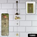 Metal Feng Shui Wind Chime Bell - (1 Pc) - With Dupatta by Nari Haat, Indian ethnic wear, women clothing, designer suit