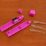 LED Flashlight Earpick with Tweezer - Neckline Detail by Nari Haat, Indian ethnic wear, women clothing, designer suit