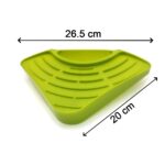 Sink Strainer Basket Corner Kitchen Triangular Multi functional Drain Shelf - Image 3