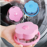 Floating lint mesh bag for washing machine
