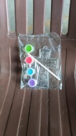 Acrylic Paint Color Kits 1 Set, 4 Color (1 Set) - Fabric Detail by Nari Haat, Indian ethnic wear, women clothing, des...