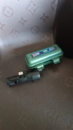 LED USB Rechargeable Mini Flashlight – Ultra-Bright Tactical Emergency Light - Fabric Detail by Nari Haat, Indian e...