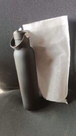 Stainless Steel Water Bottle with Carry Strap & Built-In Straw 1000ML Approx (1 Pc) - Full Detail by Nari Haat, India...