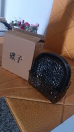 Plastic Household Plates Dinner Plates Dish Tray Skewer Bone Plate Set (10 Pcs Set) - Fabric Detail by Nari Haat, Ind...