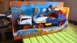 Large Truck Toys Include 2 Racing Cars+4 Ball, Light & Sounds (Battery Not Included) - Full Detail by Nari Haat, Indi...