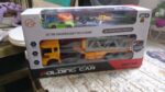 Realistic Long-Haul Toy Vehicle Transport Playset with Lights and Sound - Full Detail by Nari Haat, Indian ethnic wea...