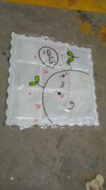 Ice Pad Cartoon Cute Summer Gel Cooling Office Cushion (35×35 CM / 1 Pc) - Fabric Detail by Nari Haat, Indian ethnic...