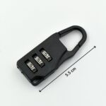3-Digit Luggage Lock – Widely Used for Suitcases, Bags & Security Materials - Sleeve Design by Nari Haat, Indian et...