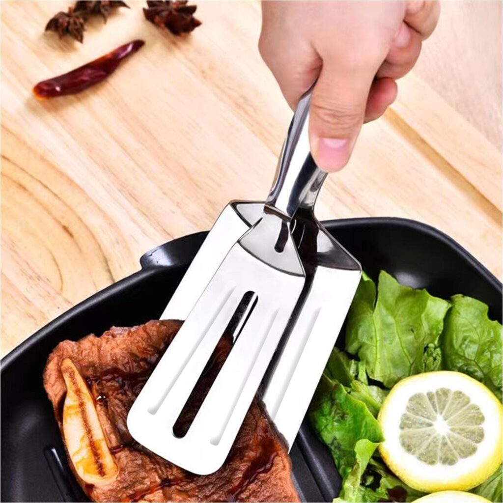 Multifunction Stainless Steel Tongs