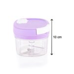 2in1 Handy Chopper And Slicer For Home & kitchen (600ML Capacity) - Sleeve Design by Nari Haat, Indian ethnic wear, w...