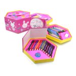 Colouring Combo Colors Box Color Pencil,Crayons, Water Color, Sketch Pens Set of 46 - Image 5