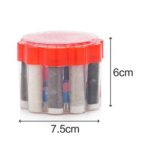 24 Pc Sewing Box for Storing Thread Rolls & Sewing Essentials - Sleeve Design by Nari Haat, Indian ethnic wear, women...