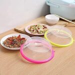 Microwave Food Cover, Air-Tight Splatter Lid for Plates – Dishwasher Safe - Fabric Detail by Nari Haat, Indian ethn...