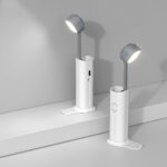 4 in 1 Creative desk Lamp, Rechargeable LED Table Flashlight Eye Protection Table Lamp Power Bank Handheld Desk Night...