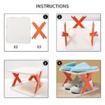 4 LAYER SHOES STAND, SHOE TOWER RACK - Neckline Detail by Nari Haat, Indian ethnic wear, women clothing, designer suit