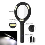 Magnifying Glass with 3 Led Light 3X Power and Rubberized Handle - Back View by Nari Haat, Indian ethnic wear, women ...